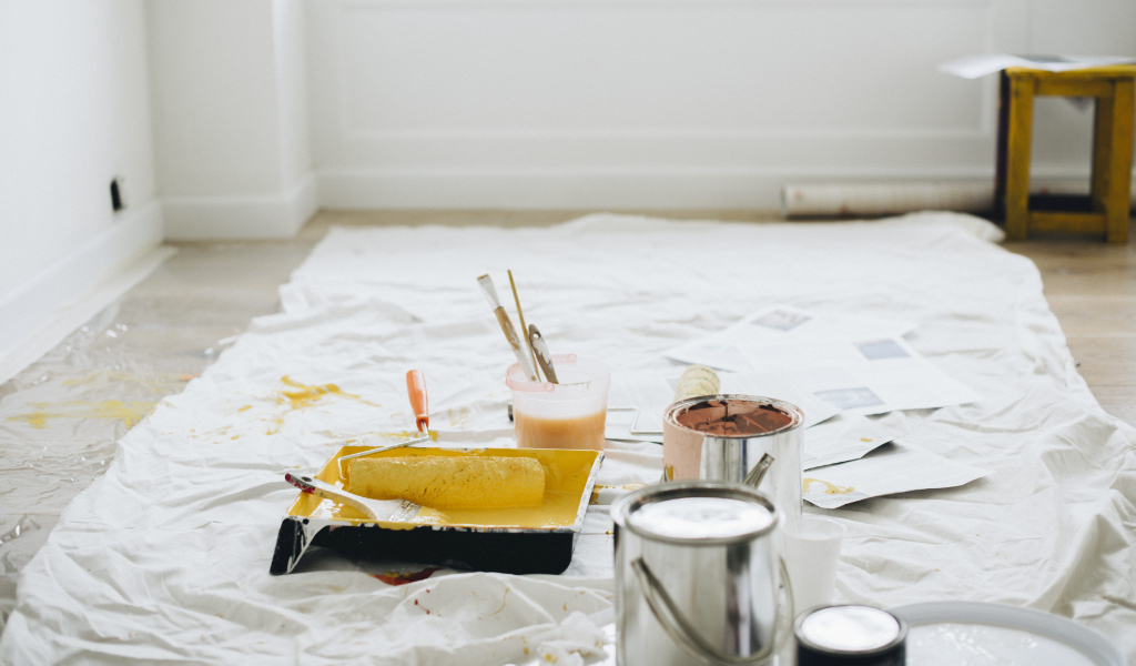 Cómo preparar una superficie para pintar